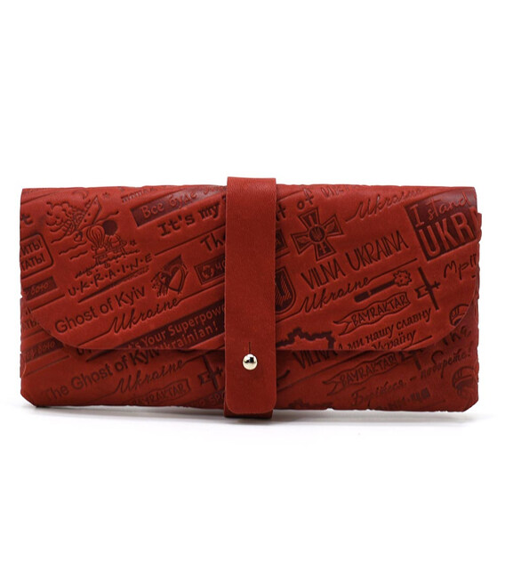 Чохол для окулярів шкіряний LIMARY lim-RR214 червоний фото, картинка, изображение