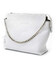 Сумка жіноча через плече із стильним ремінцем 746702 Grande Pelle білий флотар фото, картинка, изображение