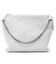 Сумка жіноча через плече із стильним ремінцем 746702 Grande Pelle білий флотар фото, картинка, изображение