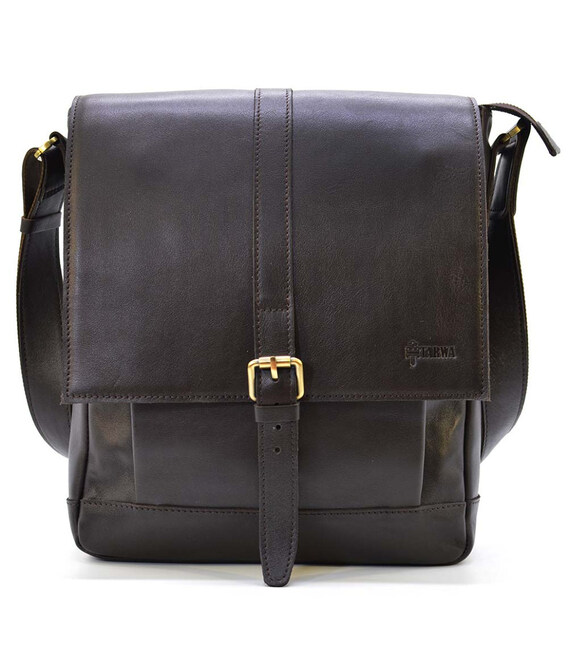 Чоловіча шкіряна сумка через плече GC-1811-4lx TARWA коричнева фото, картинка, изображение