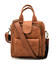 Вертикальна чоловіча сумка RB-7266-3md TARWA коньячна фото, картинка, изображение