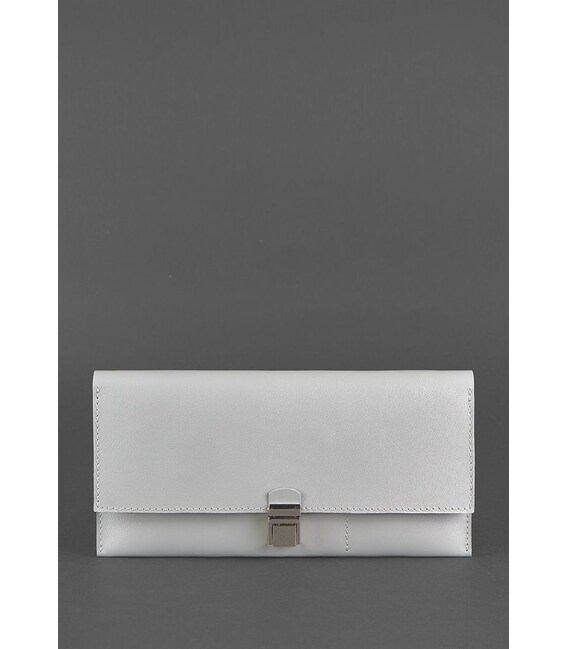 Кожаный женский тревел-кейс Journey 2.0 Серый фото, картинка, изображение