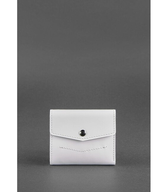 Женский кожаный кошелек 2.1 Белый фото, картинка, изображение