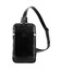 Сумка нагрудна, слінг, рюкзак на одне плече - Kim - чорна Time Resistance 5221701 фото, картинка, изображение