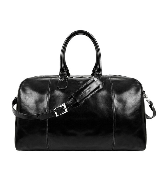 Шкіряна спортивна сумка - The Count of Monte Cristo - чорна 5238601 Time Resistance фото, картинка, изображение