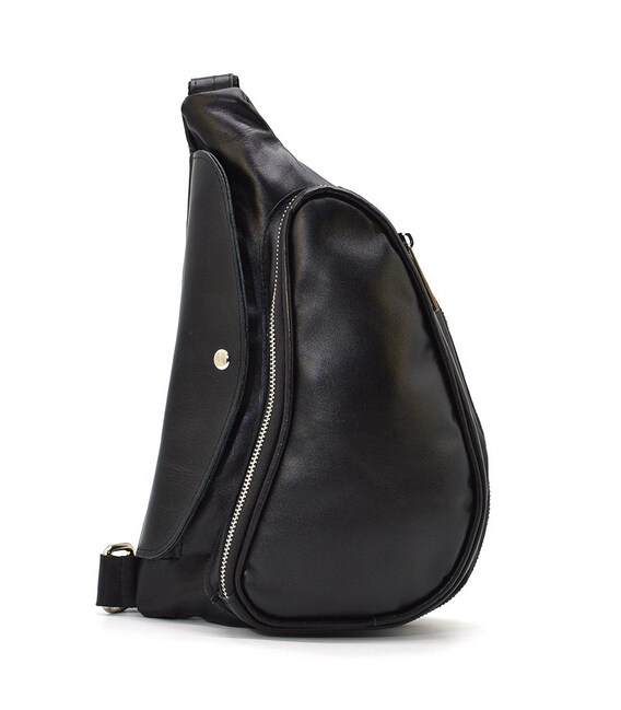 Рюкзак на одне плече із кінської шкіри GA-3025-3md бренд TARWA фото, картинка, изображение