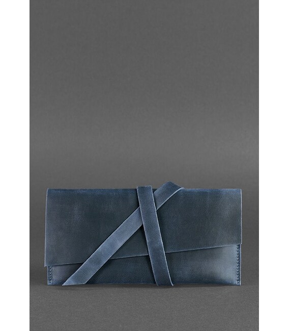 Кожаный тревел-кейс Voyager 1.2 синий Crazy Horse фото, картинка, изображение