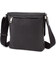Сумка Месенджер для чоловіків 754110 Grande pelle чорний крейзі фото, картинка, изображение