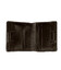 Чоловічий шкіряний портмоне біфолд з монетницею Grande Pelle 528620 коричневий картинка, зображення, фото