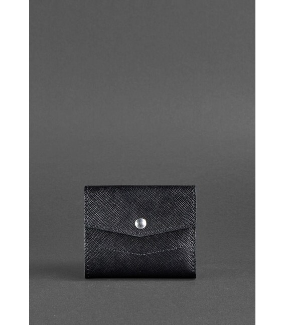 Кожаный кошелек 2.1 черный Blackwood фото, картинка, изображение