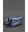 Шкіряна поясна сумка Dropbag Maxi темно-синя картинка, зображення, фото