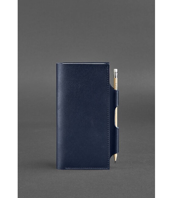 Шкіряний тревел-кейс 3.0 Темно-синій картинка, зображення, фото