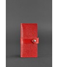 Кожаное портмоне 3.1 красное Saffiano фото, картинка, изображение