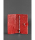 Кожаное портмоне 3.1 красное Saffiano фото, картинка, изображение