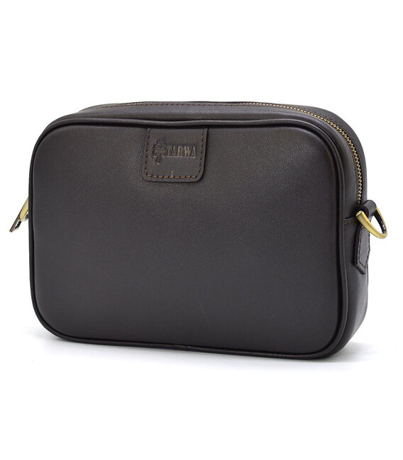 Шкіряна сумка барсетка TARWA GC-7310-4lx коричнева фото, картинка, изображение