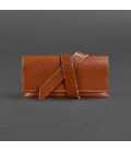 Кожаный кисет для табака 1.0 светло-коричневый Краст фото, картинка, изображение