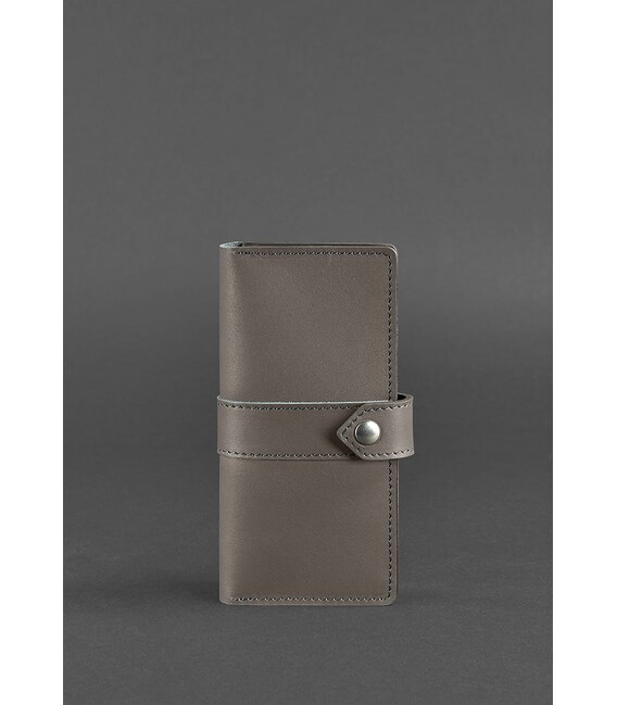 Шкіряне жіноче портмоне 3.1 темно-бежевий Краст картинка, зображення, фото