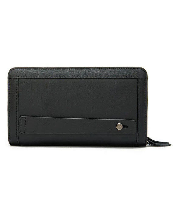 Чоловічий шкіряний клатч bx9013A в чорному кольорі. фото, картинка, изображение