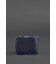 Чоловіче шкіряне портмоне Zeus 9.0 темно-синє картинка, зображення, фото