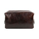 Великий чоловічий несесер, коричневий колір, Firenze HB0910br фото