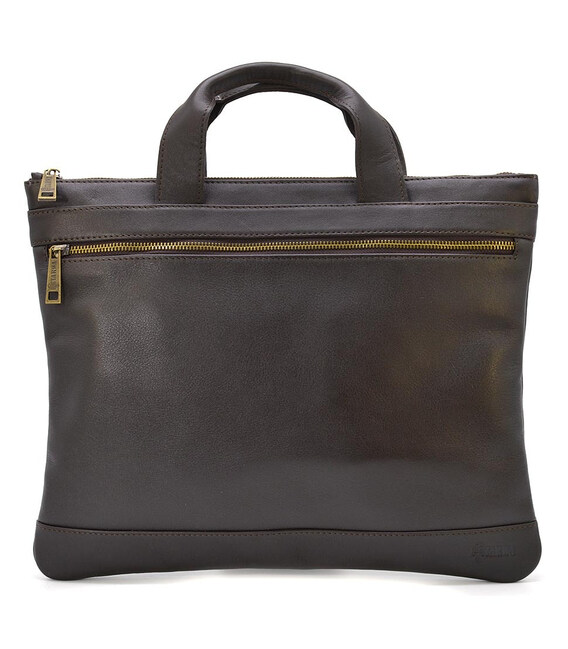 Сумка папка для документів А4 шкіра TARWA GC-7100-4lx коричнева фото, картинка, изображение