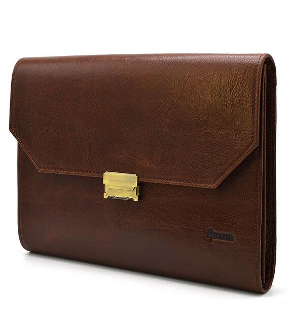 Шкіряна папка А4 на три відділення з петлею для руки TARWA GB-7101-4lx картинка, зображення, фото