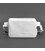 Кожаная женская поясная сумка Dropbag Mini белая картинка, изображение, фото