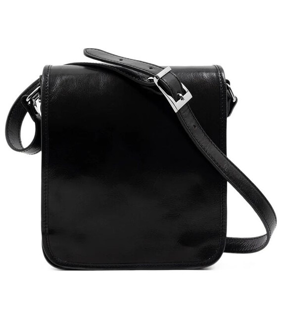 Чоловічі сумки на плече 1110701 On The Road від Time Resistance - чорна фото, картинка, изображение