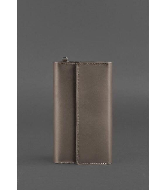 Кожаный клатч-органайзер (Тревел-кейс) 5.1 темно-бежевый фото, картинка, изображение