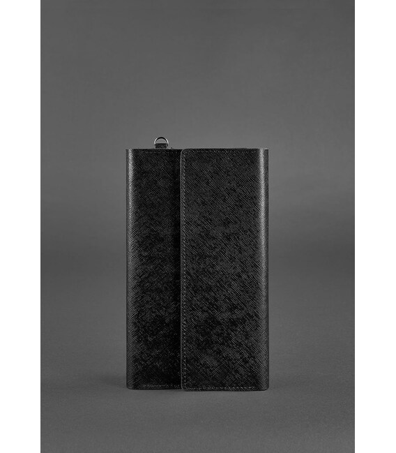 Шкіряний клатч-органайзер (Тревел-кейс) 5.1 чорний Blackwood картинка, зображення, фото