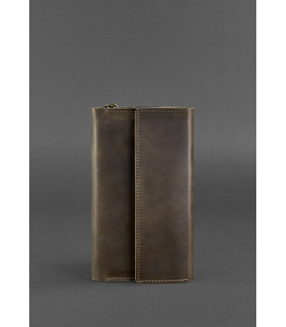 Кожаный клатч-органайзер (Тревел-кейс) 5.1 темно-коричневый фото, картинка, изображение