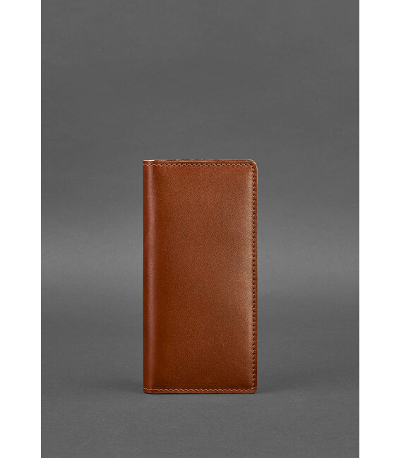 Кожаное портмоне-купюрник 11.0 светло-коричневое фото, картинка, изображение