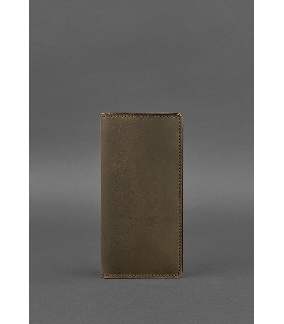 Кожаное портмоне-купюрник 11.0 темно-коричневое фото, картинка, изображение