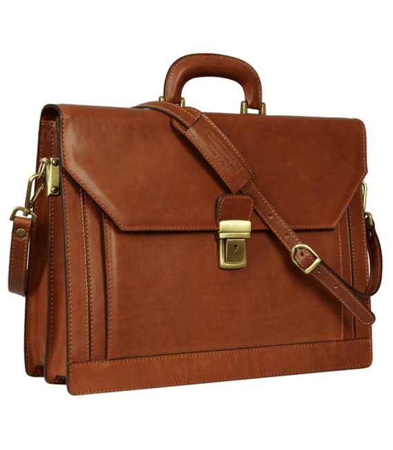 Великий шкіряний портфель - Invisible Man - коньячний 5188401 Time Resistance картинка, зображення, фото