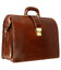 Великий шкіряний портфель - The Firm - коричневий Time Resistance 5191501 фото, картинка, изображение