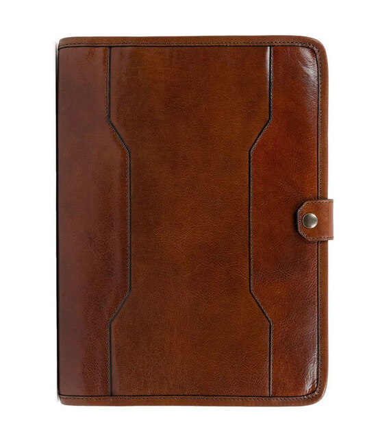 Шкіряна папка A4 на кнопці - The Call of the Wild - коричневий 5202901 Time Resistance картинка, зображення, фото