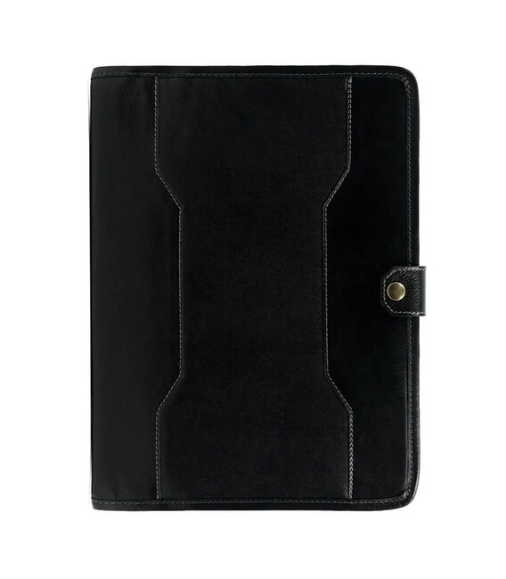 Шкіряна папка A4 на кнопці - The Call of the Wild - чорна 5209301 Time Resistance картинка, зображення, фото