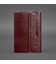 Шкіряний блокнот софт-бук 7.0 бордовий Краст картинка, зображення, фото