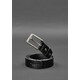 Чоловічий шкіряний вузький ремінь 30 мм Чорний картинка, зображення, фото