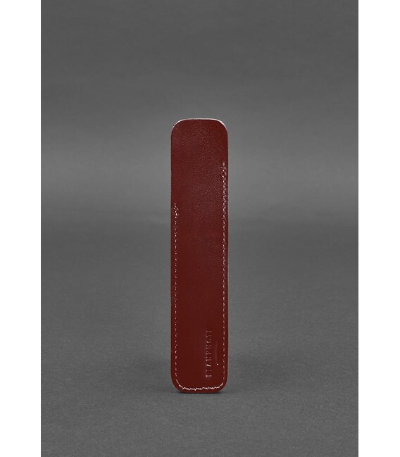 Кожаный чехол для ручки 2.0 Бордовый фото, картинка, изображение