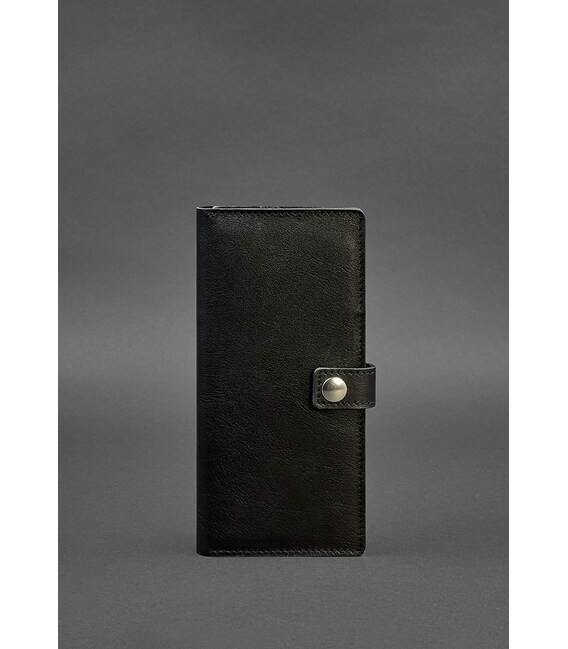 Шкіряний Тревел-кейс (органайзер для документів) 6.0 чорний картинка, зображення, фото