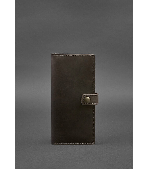 Кожаный Тревел-кейс (органайзер для документов) 6.0 темно-коричневый фото, картинка, изображение