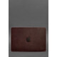 Кожаный чехол для MacBook 13 дюйм Бордовый Crazy Horse фото