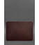 Кожаный чехол для MacBook 13 дюйм Бордовый Crazy Horse фото, картинка, изображение