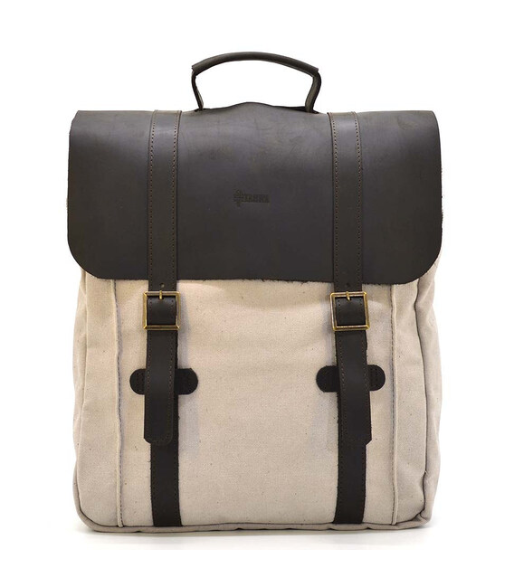 Сумка рюкзак для ноутбука канвас TARWA RCj-3420-3md слонова кістка фото, картинка, изображение