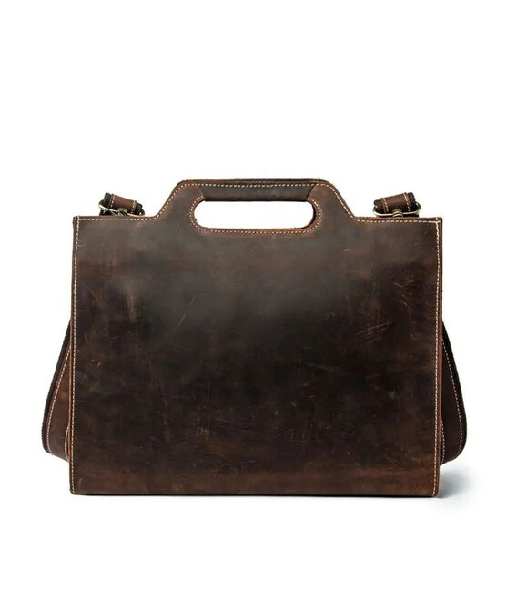 Папка-портфель із кінської шкіри Tiding tid8340 картинка, зображення, фото