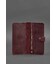 Кожаное портмоне 7.0 Карбон Бордовый фото, картинка, изображение
