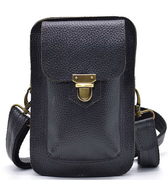 Сумка чохол через плече, поясна сумка зі шкіри флотар TARWA FA-0075-3md фото, картинка, изображение