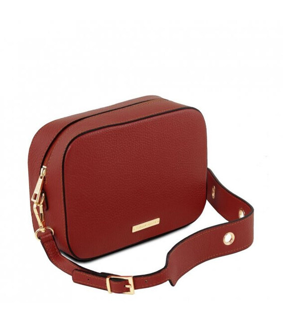 Жіноча сумочка з натуральної шкіри TL141733 TUSCANY LEATHER червона фото, картинка, изображение