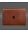 Кожаный чехол для MacBook 15-16 Светло-коричневый фото, картинка, изображение